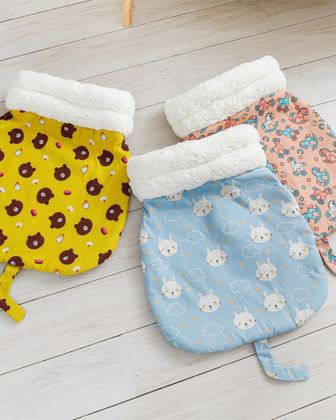 Cat sleeping pouch bag, a soft plush cave bed for cats