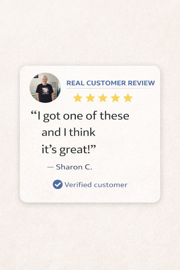 Customer review of the funny cat bathroom canvas