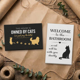 Funny Cat Canvas Set